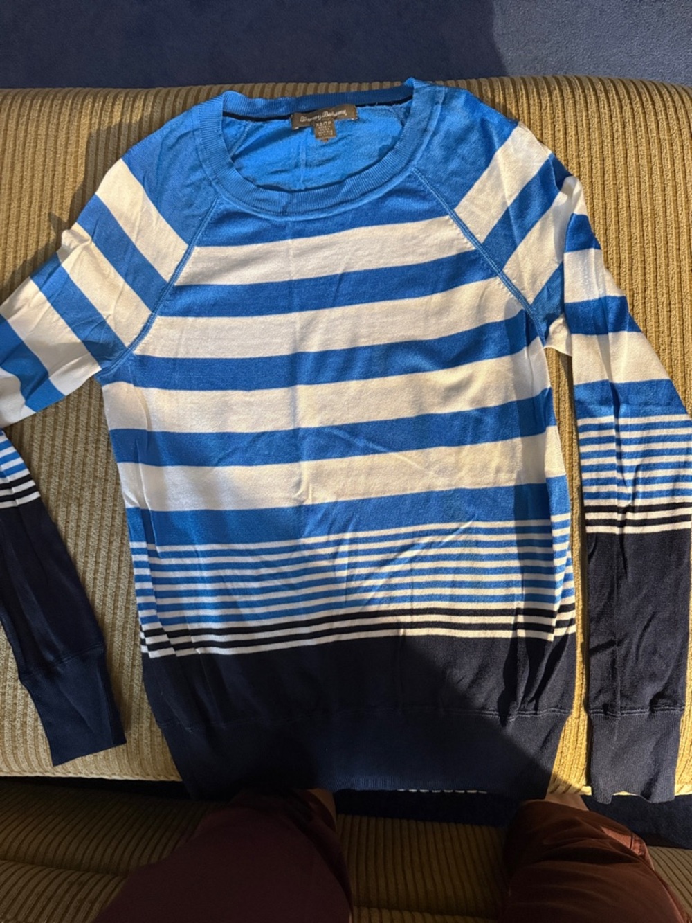 Tommy Bahama Bright Blue Knit Top